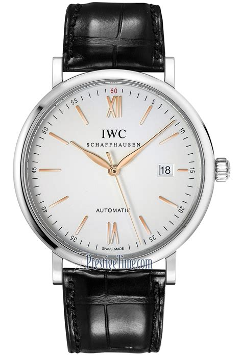 orologio automatico iwc n 34567|IWC Men's IW356517 Portofino Automatic Silver.